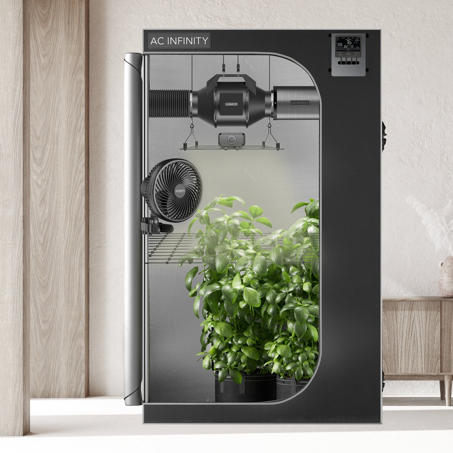 AC Infinity Cloudlab 642 Grow Tent Kit full assembly