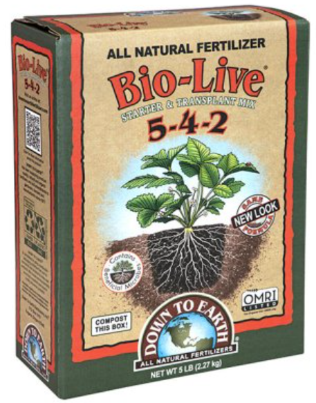 Bio-Live 5-4-2 Fertilizer- 5lb