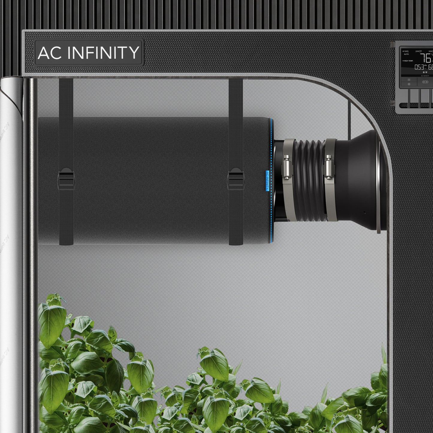 AC Infinity carbon filter 4inch diameter in grow tent