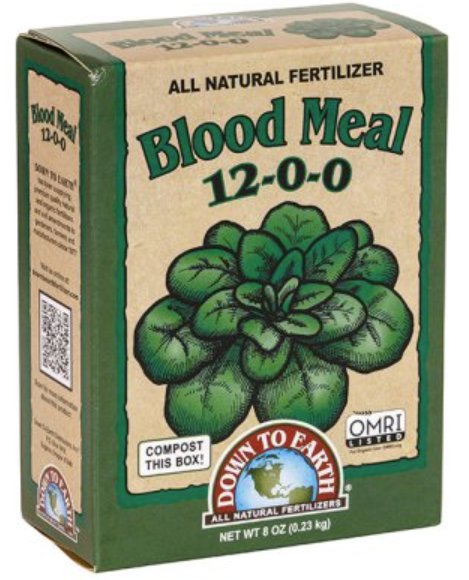Blood Meal 12-0-0 Fertilizer- 0.5lb