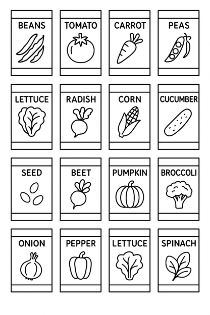 My Gardening Coloring Book PDF