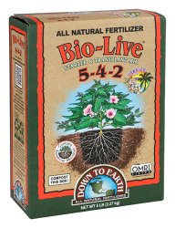 Bio-Live 5-4-2 Fertilizer- 5lb