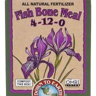 Fish Bone Meal 4-12-0 Fertilizer- 1lb