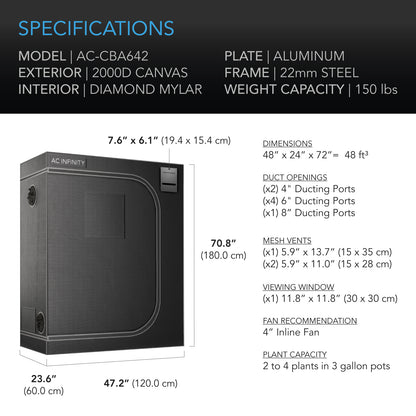 Cloudlab 642 Grow Tent