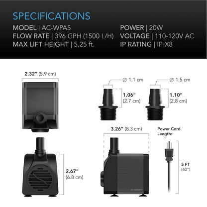 Water Pump- 2 options