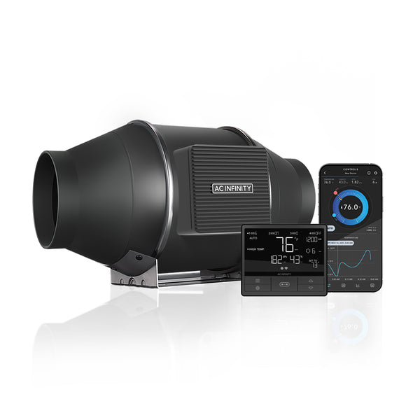 AC Infinity 4inch inline fan with 69 Pro controller overview