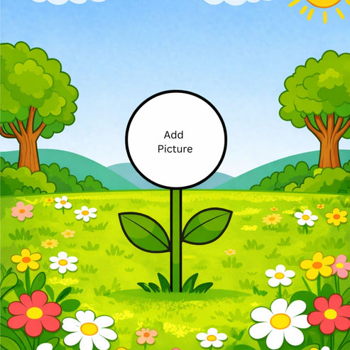 Printable Flower Craft Activity for Kids | “Watch Me Grow” Spring Bulletin Board Kit | Pre-K to 1st Grade Cut & Paste Activity | Digital Download