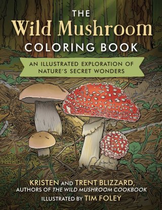 Wild Mushroom Coloring Book