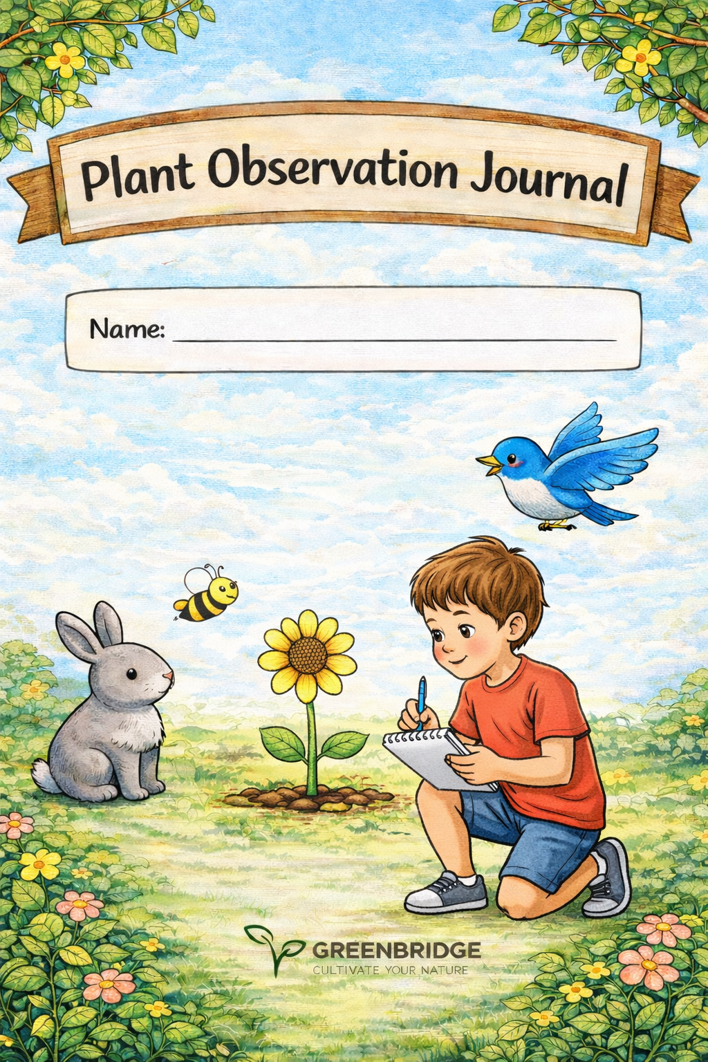 My Plant Observation Journal | Digital Download
